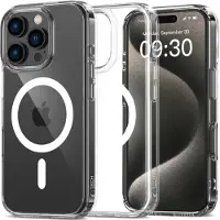 Tech-Protect FlexAir Hybrid MagSafe-etui for iPhone 16 Pro - Klar