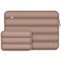 Tech-Protect Puffy 15-16" veske for bærbar PC - brun