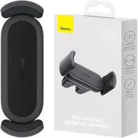 Baseus SUGP000001, Mobiltelefon/smarttelefon, Aktiv holder, Bil, Svart