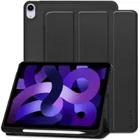 Tech-Protect iPad Air 11 2024/2025/2026/Air 2020/2022 SmartCase Pen Tri-Fold Folio-deksel - svart