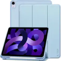 TechProtection SC Pen-etui for iPad Air 10,9" 2020-2022 / 11" 2024 - lyseblå