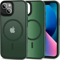TechProtection iPhone 13 Magmat Deksel - MagSafe-kompatibel - Matt Grønn