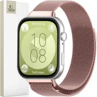 Tech-Protect MilaneseBand for Huawei Watch Fit 3 - Rosa