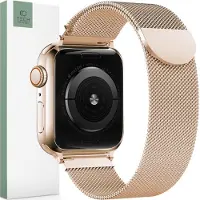 TechProtection Milanese Band for Apple Watch 4-9 / SE / Ultra 1/2 (42/44/45/49 mm) - gull