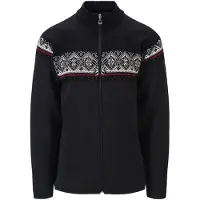 Dale of Norway Moritz Masc Jacket, Fleecejakke, Herre, Darkcharcoal Black Offwhite