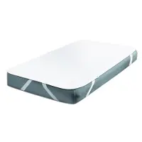 Baby Matex gjennomtrengelig underlag Safe Frotte 60x120 cm hvit (MT0171)