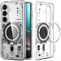 Spigen Ultra Hybrid Mag MagSafe-etui for Samsung Galaxy S26+ Neo One - gjennomsiktig