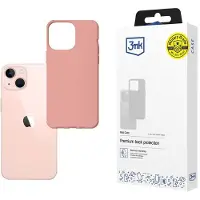 3mk Protection Etui til iPhone 14 fra 3mk Matt Case-serien – rosa