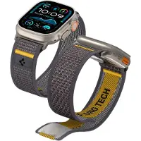 Spigen Athlex Air, Band, Smartklokke, Grå, Apple, Apple Watch 49/46/45/44mm, Stoff