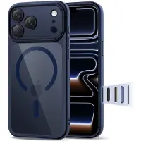 Tech-Protect Magpeak Magsafe CC-etui for iPhone 17 Pro - Klar marineblå