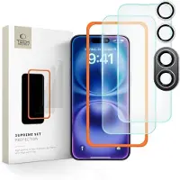 Tech-Protect iPhone 16 Supreme Protection Set - Klar
