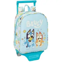 Safta Bluey Ready 6l 27x22x10 Cm Ryggsekk Med Hjul