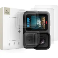 TechProtection Glass Fit+ skjermbeskytter 2-pakning / herdet glass / linsebeskytter til GoPro Hero 13