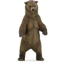 Papo Grizzlybjørn - H: 13 cm - - OneSize - Lekedyr