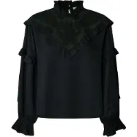 Pepe Jeans for woman. PL3051295 Momi blouse black (L), Casual, Cotton, Long sleeve