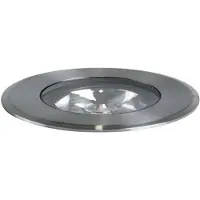 Brumberg Hybride Flat LED-gulvlampe for innfelt montering, 15 cm