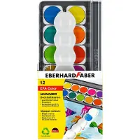 Eberhard Faber Vannfarger - 12 stk. - - OneSize - Fargesett