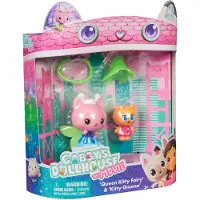 Gabby's Dollhouse Figurer - Dronning Kitty Fairy og Kitty Gnom - - OneSize - Lekefigur