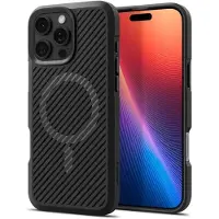 Spigen Core Armor Mag Fit Backshell for iPhone 16 Pro - Svart