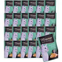 Miamor Økonomipakke Fine Filéter i gelè 24 x 100 g - Blandet pakke "Hav & grønnsaker"
