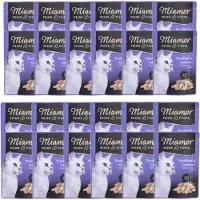Miamor Økonomipakke Fine Filéter i gelè 24 x 100 g - Tunfisk & calamari