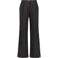 Vila Vikari Mid-waist Bukser Med Vide Ben
