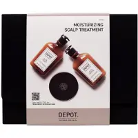 Depot Hårpleiesett for menn: 100 Hair Cleansing No. 103 + 200 Hair Treatments No. 201 + Botanical Complex hårbalsam 250 ml + 250 ml