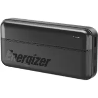 Energizer UE20050CC - Strømbank - 20000 mAh - 74 Wh - 15 watt - 3 A - 3 utgangskontakter (2 x USB-C, USB) - på kabel: USB-C