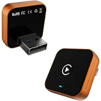 INF Trådløs CarPlay-adapter - Oransje: Kablet til trådløs konvertering, smartbiltilkobling