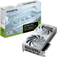 Gigabyte GeForce RTX 5060 Ti EAGLE OC ICE 16G - Grafikkort - GeForce RTX 5060 Ti - 16 GB GDDR7 - PCI Express 5.0 - 3 x DisplayPort, HDMI