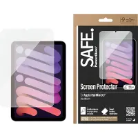 PanzerGlass SAFE. by  Skjermbeskyttelse iPad Mini 8.3'''' | Ultra-Wide Fit, polyetylentereftalatfolie (PET), 28 g, 1 stk.