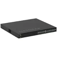 Netgear M4350 Series M4350-24G4XF - Switch - L3 - Styrt - 24 x 10/100/1000 (PoE+) + 4 x SFP+ - front til bakside-luftflyt - rackmonterbar - PoE+ (7...
