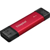 Kingston Dual - SSD - 2 TB - ekstern (bærbar) - USB 3.2 Gen 2