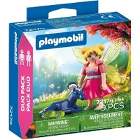 Playmobil DuoPack - Fe med enhjørning - 72174 - 9 Deler - - OneSize - Leketøy