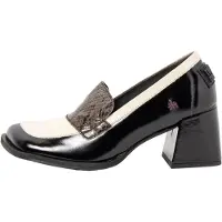 Art for woman. 1170511TG003_001 Leather Shoes 1705 Verona black (37), 5 to 8 cm, None, Casual, Classic