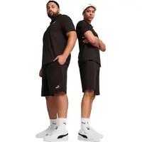 Puma Essentials No. 1 Logo Jersey 10" Shorts Men, Clothing, Black, M