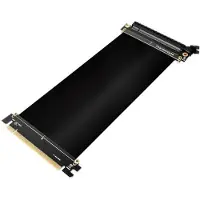 Thermaltake Gaming - PCI Express x16-kabel - 164 pin PCI Express (hann) til 164 pin PCI Express (hunn) - 20 cm - svart