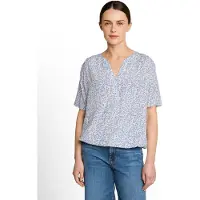 Tom Tailor 1049796 Kort Ermet Bluse