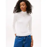 Tommy Hilfiger Dw0dw19830 Langarmet T-skjorte Med Høy Hals
