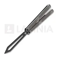 Flytanium Zenith Trainer 2.0 - Gunmetal Gray / Black balisong trainer