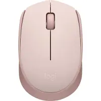 Logitech M171 - Mus - høyre- og venstrehendt - trådløs - 2,4 GHz - trådløs mottaker (USB) - Rose