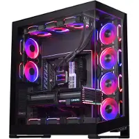 Phanteks NV7 PC-kabinett Full Tower E-ATX herdet glass x2, satengsvart
