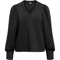 Object V-hals Puffermer Pullover
