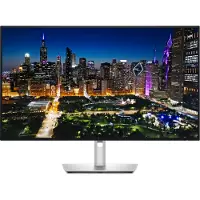 Dell UltraSharp U3225QE skjerm 32 4K 120 Hz IPS, svart/sølv