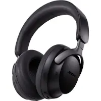 Bose QuietComfort Ultra - Hodetelefoner med mikrofon - full størrelse - Bluetooth - trådløs, kablet - aktiv støydemping - 3,5 mm jakk - svart