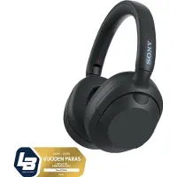 Sony WH-ULT900N - Ult Power Sound Series - hodetelefoner med mikrofon - full størrelse - Bluetooth - trådløs, kablet - aktiv støydemping - 3,5 mm jakk - lydisolerende - svart
