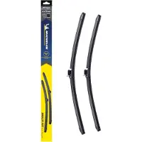 Michelin bil vindusvisker Multi Fit-sett MF5555 flatt viskerblad uten ledd, lav - 1 stk (113690)
