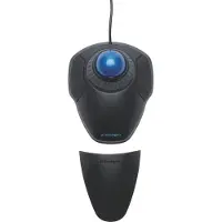 Kensington Mus Trackball m/Scroll Ring Orbit  - Trackball - Optisk - 2 knapper - Svart