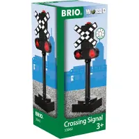 BRIO 33862 Skilt planovergang, med lys