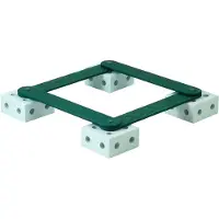Modu Balancebane - 17 Deler - Ocean Mint/Forest Green - - OneSize - Tumledyr